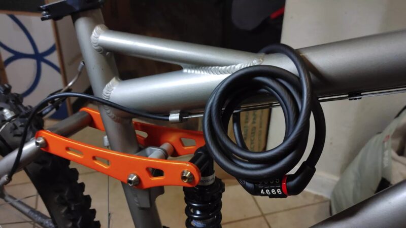 Digit bike lock